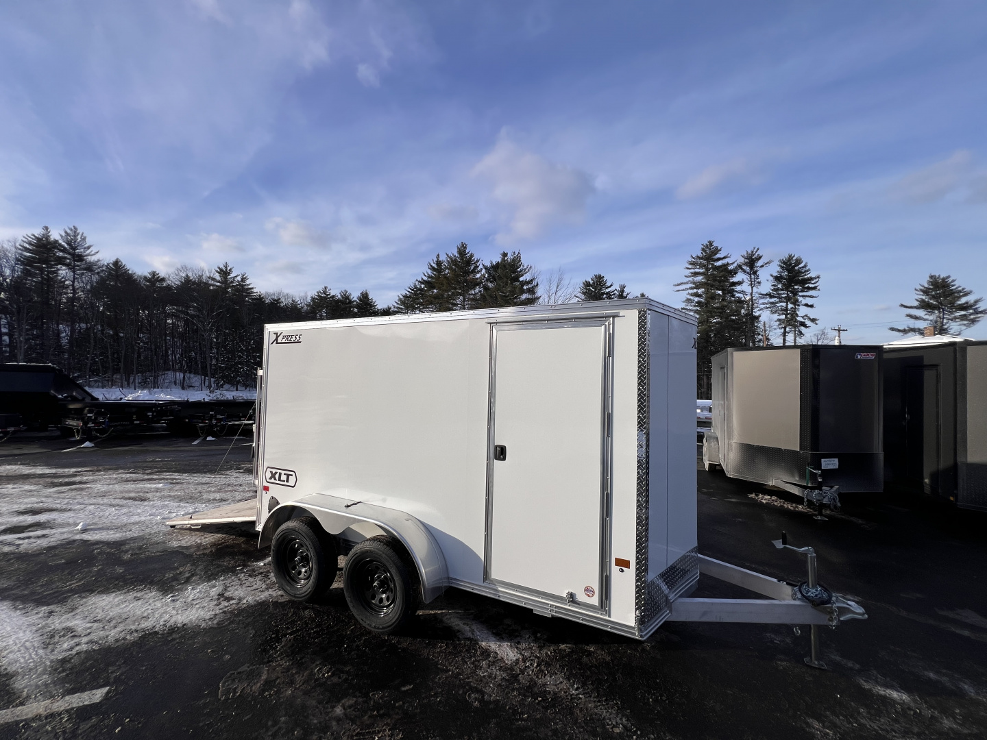 New 2026 High Country 6x12+ 18" V-Nose/ XLT Aluminum trailer / 6'6" interior -7000GVW