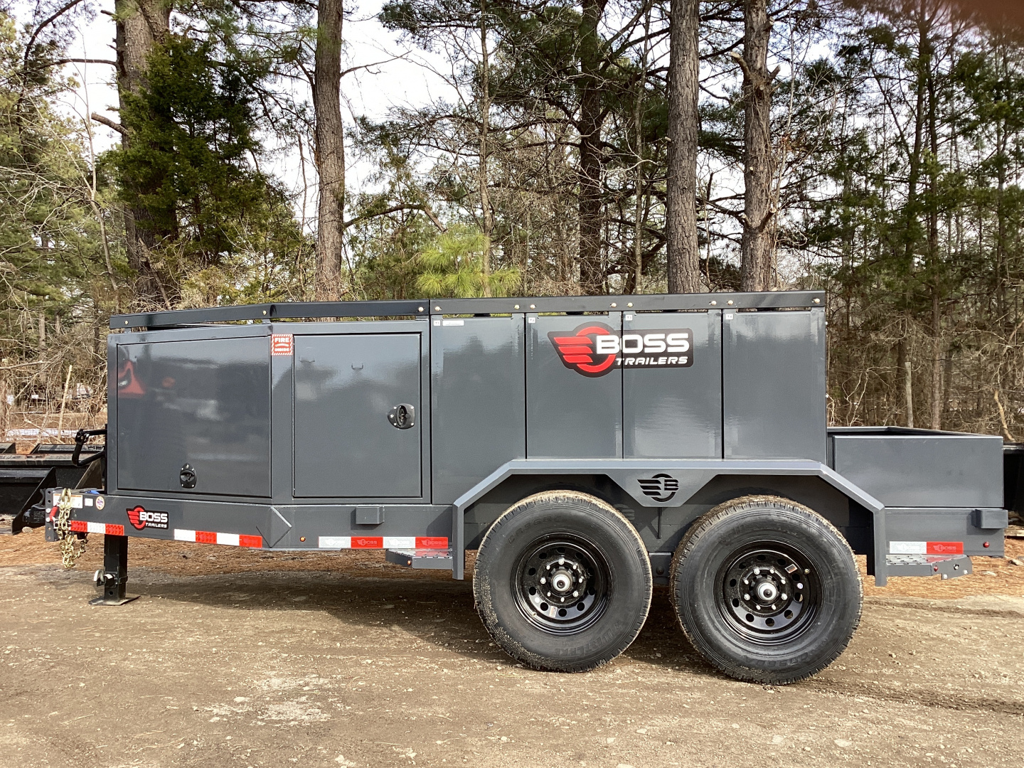 New 2026 Boss Trailers MT440072 Fuel Trailer