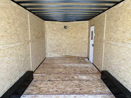 New NEW 2026 AERO 8.5x20 +2’V, 7’ TALL, 3/8 wood walls QUALITY Enclosed Rear Ramp Car Hauler Cargo Trailer