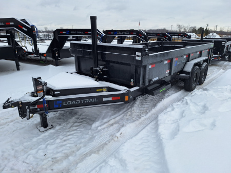 New 2026 Load Trail 83x16 Telescopic Dump Trailer W/ 7GA Floor