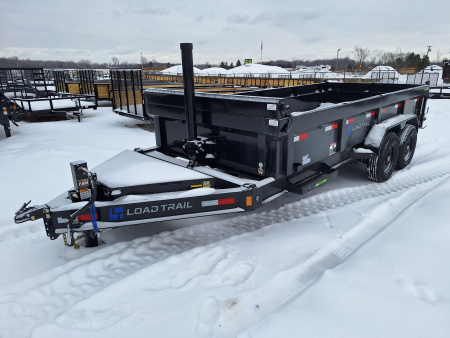 New 2026 Load Trail 83x16 Telescopic Dump Trailer W/ 7 GA Floor