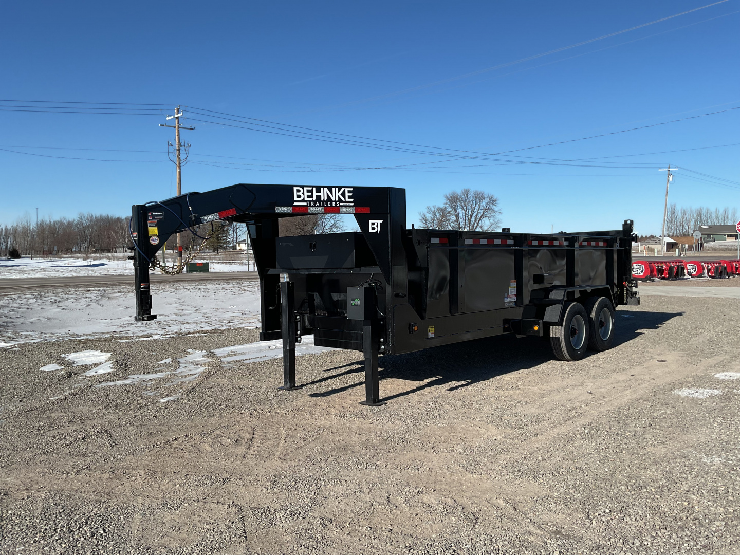 New 2026 Behnke LPD83x18E103GN Dump Trailer AVAILABLE TO ORDER