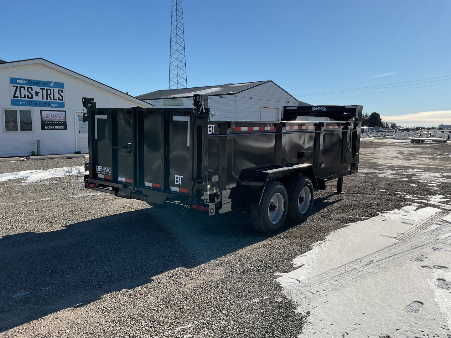 New 2026 Behnke LPD83x18E103GN Dump Trailer AVAILABLE TO ORDER