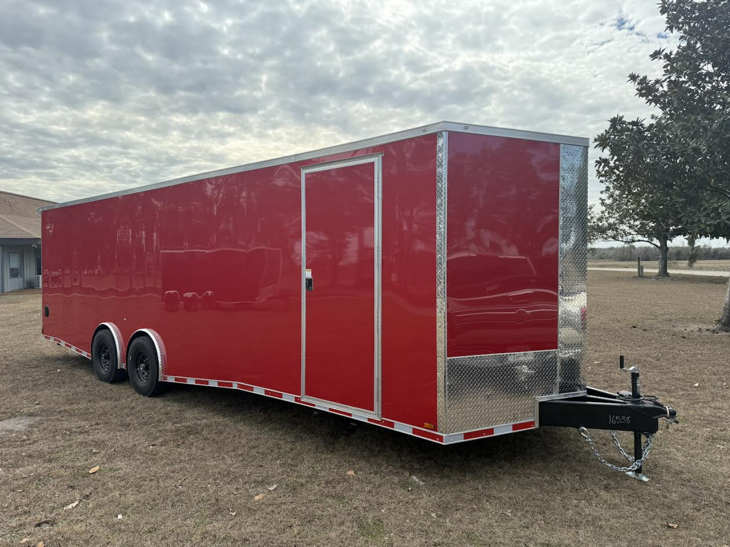 New 8.5x28 Enclosed Car Hauler Race Trailer | Titanium Cargo Trailer