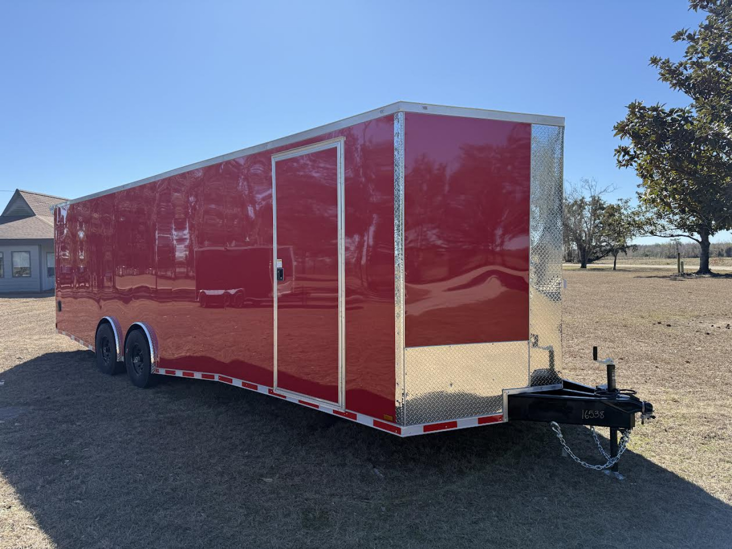 New 8.5x28 Enclosed Car Hauler Race Trailer | Titanium Cargo Trailer