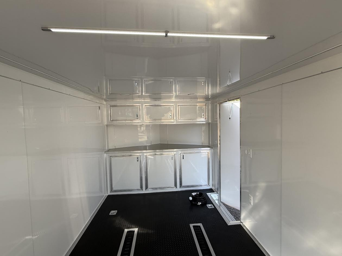 New 8.5x28 Enclosed Car Hauler Race Trailer | Titanium Cargo Trailer