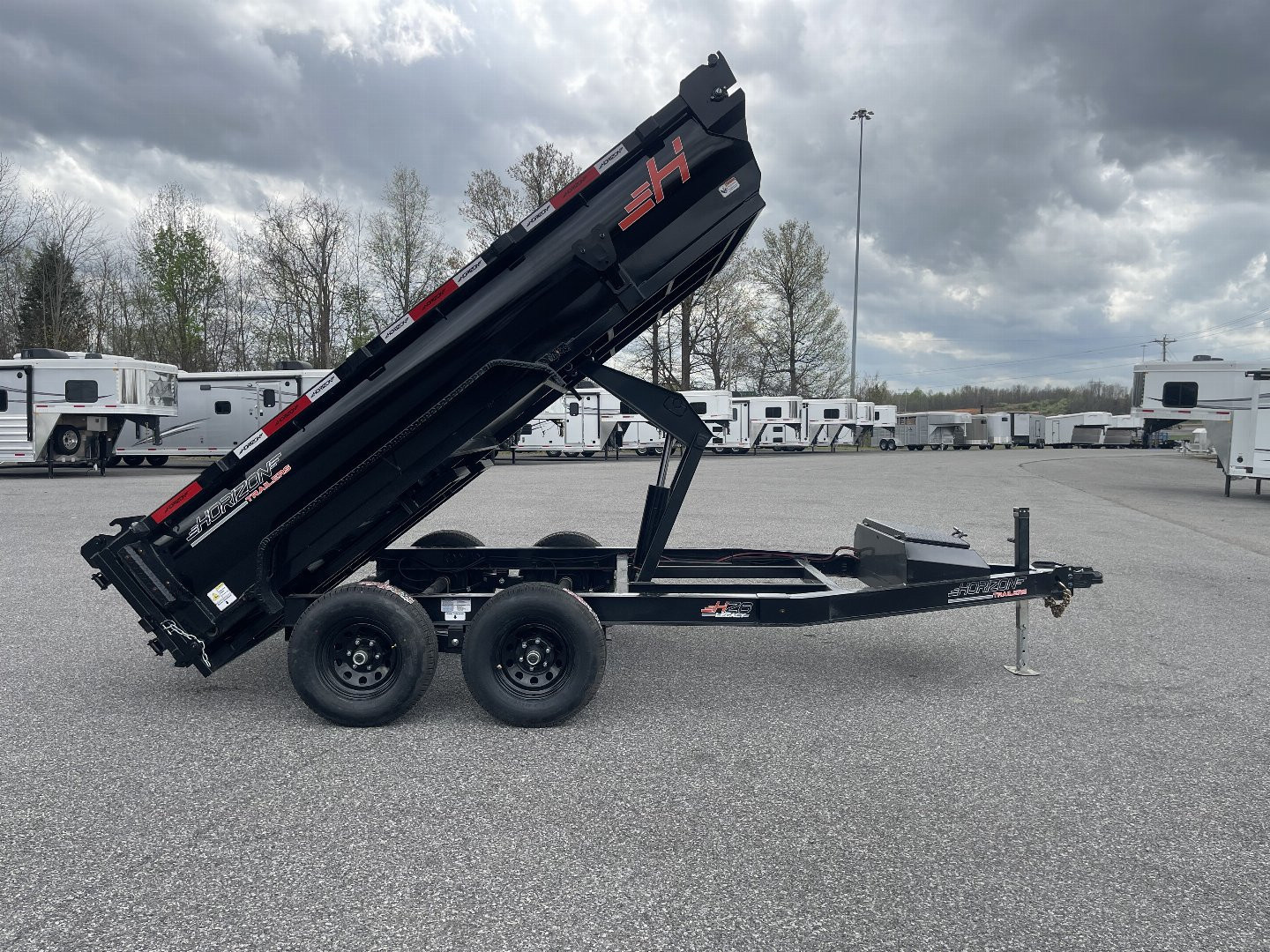 New 2026 Horizon Trailers HZ6 DUMP-12'X72 DUMP" Dump Trailer