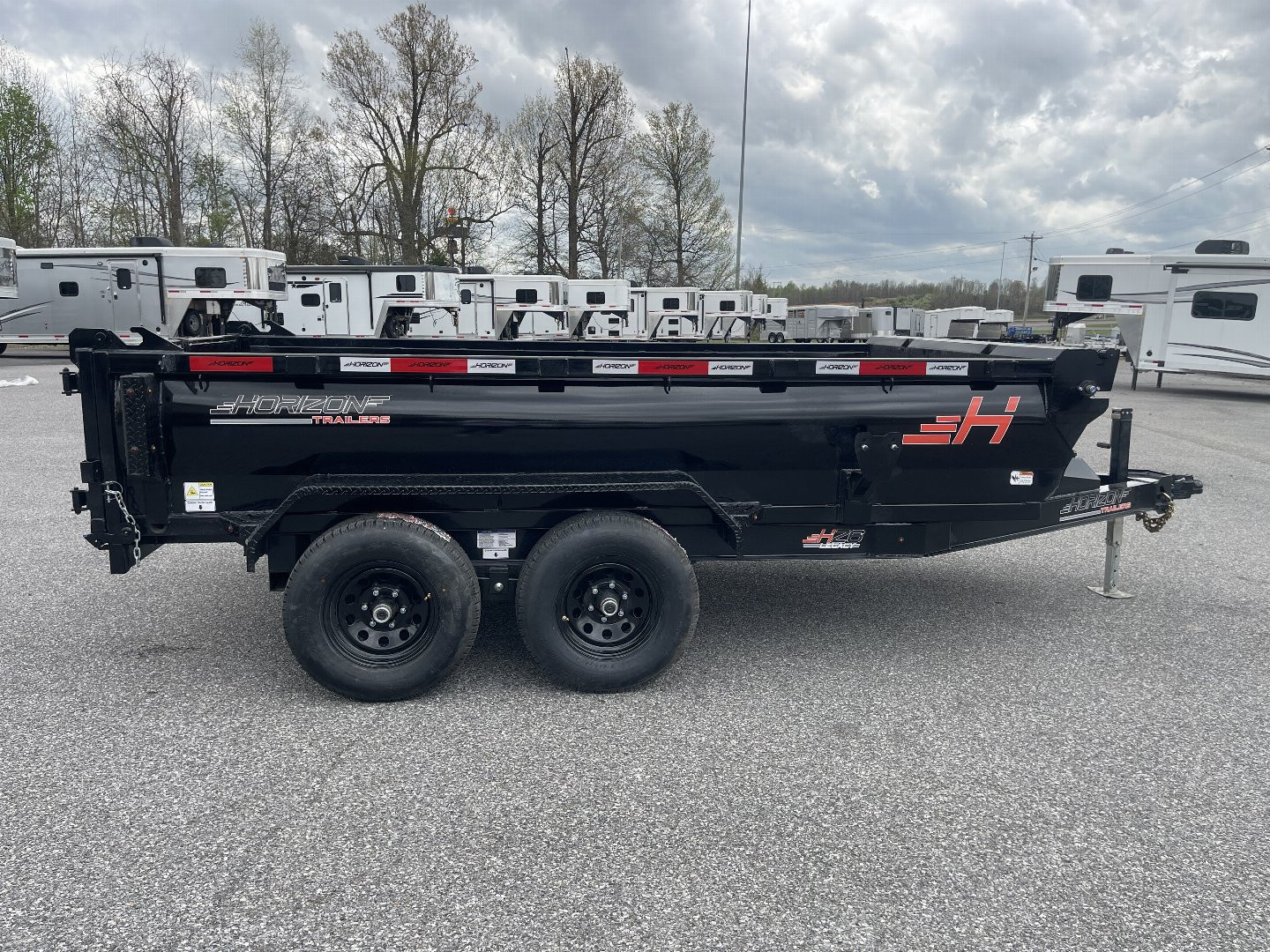 New 2026 Horizon Trailers HZ6 DUMP-12'X72 DUMP" Dump Trailer