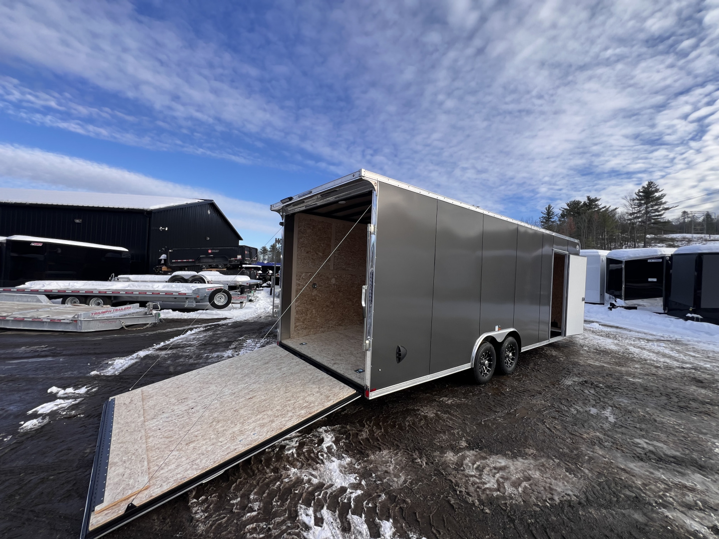 New 2026 US Cargo 8.5x24 Flat Front w/ Cast Corners / 7'6 interior height/ Polycore/ Ext tongue - 9990GVW