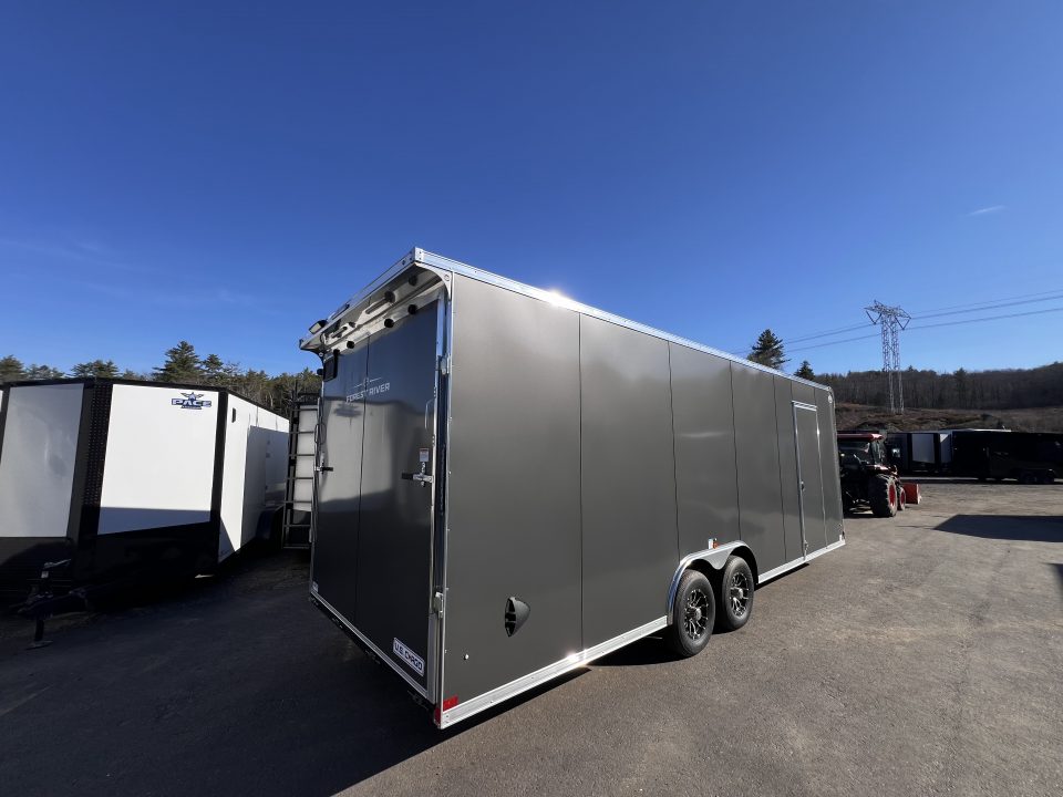 New 2026 US Cargo 8.5x24 Flat Front w/ Cast Corners / 7'6 interior height/ Polycore/ Ext tongue - 9990GVW