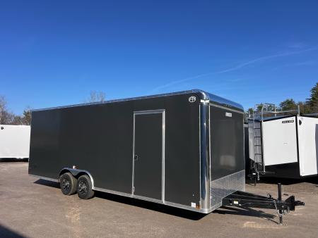 New 2026 US Cargo 8.5x24 Flat Front w/ Cast Corners / 7'6 interior height/ Polycore/ Ext tongue - 9990GVW