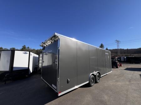 New 2026 US Cargo 8.5x24 Flat Front w/ Cast Corners / 7'6 interior height/ Polycore/ Ext tongue - 9990GVW