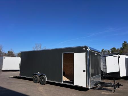 New 2026 US Cargo 8.5x24 Flat Front w/ Cast Corners / 7'6 interior height/ Polycore/ Ext tongue - 9990GVW