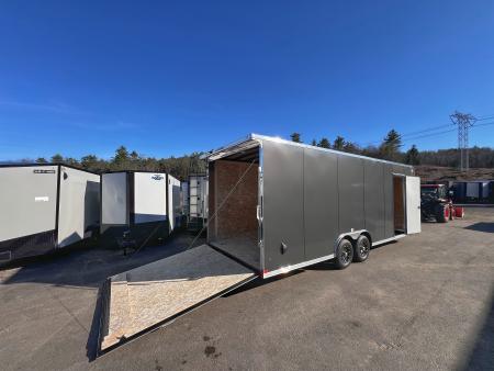 New 2026 US Cargo 8.5x24 Flat Front w/ Cast Corners / 7'6 interior height/ Polycore/ Ext tongue - 9990GVW