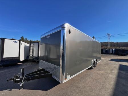 New 2026 US Cargo 8.5x24 Flat Front w/ Cast Corners / 7'6 interior height/ Polycore/ Ext tongue - 9990GVW