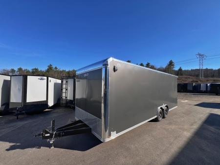 New 2026 US Cargo 8.5x24 Flat Front w/ Cast Corners / 7'6 interior height/ Polycore/ Ext tongue - 9990GVW