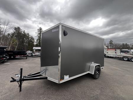 New 2026 US Cargo 6X12 + 2ft V nose/ Ramp Door / 6'6" interior/Polycore/ Ext. Tongue - 2990gvw