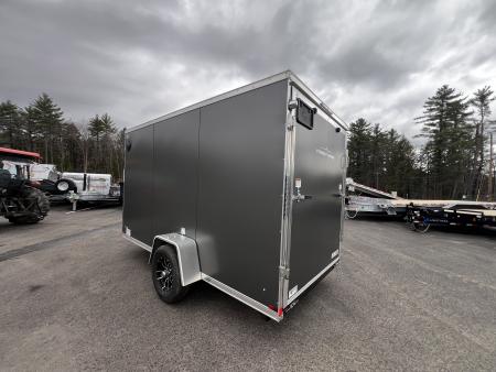 New 2026 US Cargo 6X12 + 2ft V nose/ Ramp Door / 6'6" interior/Polycore/ Ext. Tongue - 2990gvw
