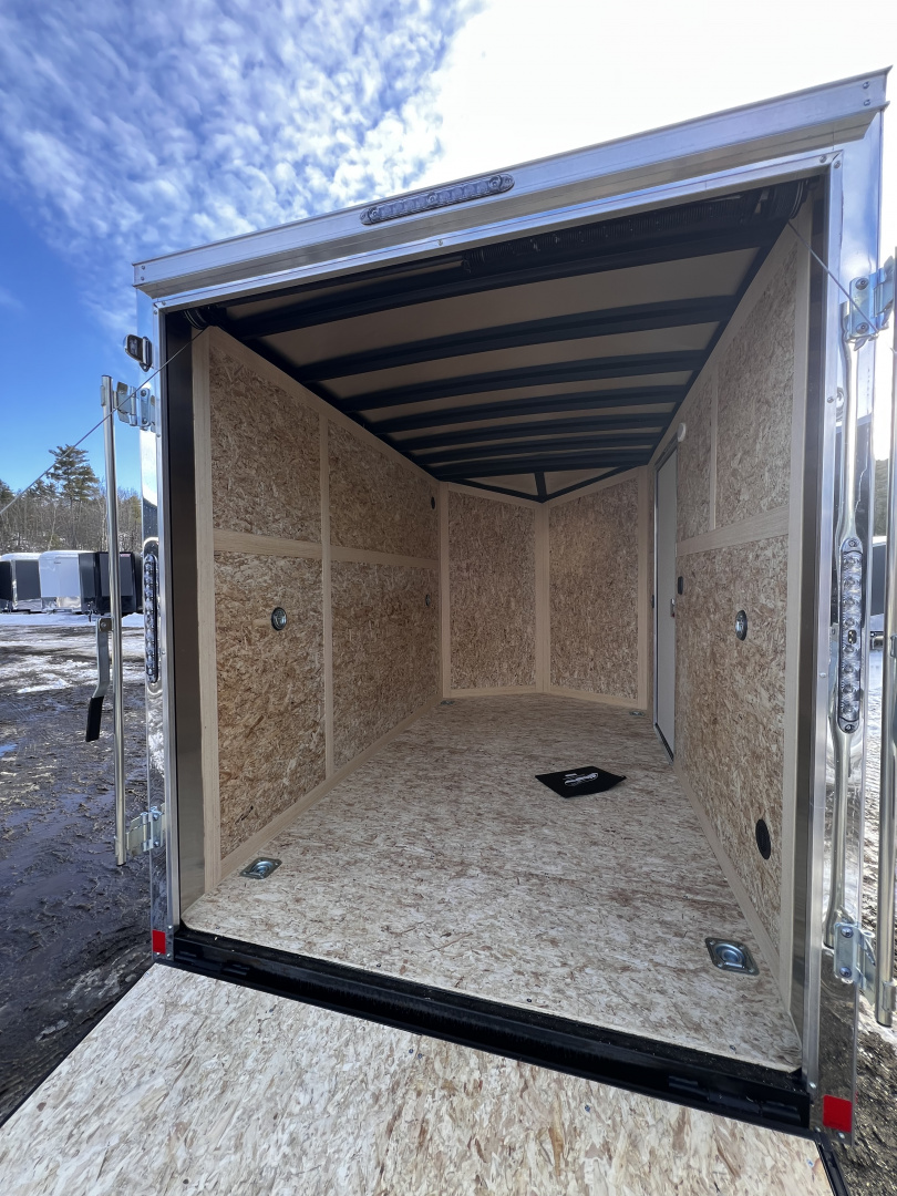 New 2026 US Cargo 6X10 + 2ft V nose/ Ramp Door / 6'6" interior/Polycore/ Ext. Tongue - 2990gvw