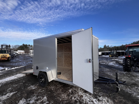 New 2026 US Cargo 6X10 + 2ft V nose/ Ramp Door / 6'6" interior/Polycore/ Ext. Tongue - 2990gvw