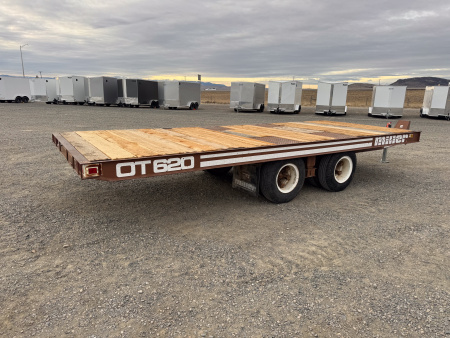Used 1981 Miller Mfg 20' Equipment Trailer