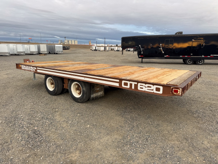 Used 1981 Miller Mfg 20' Equipment Trailer
