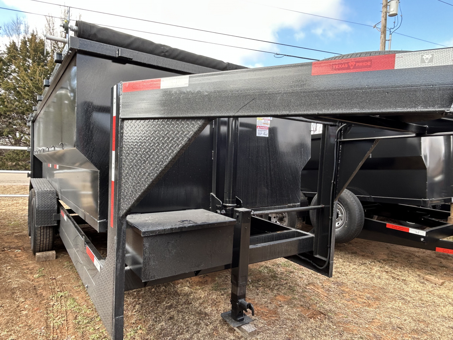 New 2026 Texas Pride Trailers GooseNeck 7x16x4 Dump Trailer - UPGRADES!!