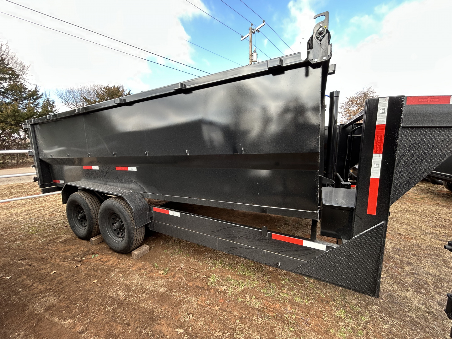 New 2026 Texas Pride Trailers GooseNeck 7x16x4 Dump Trailer - UPGRADES!!