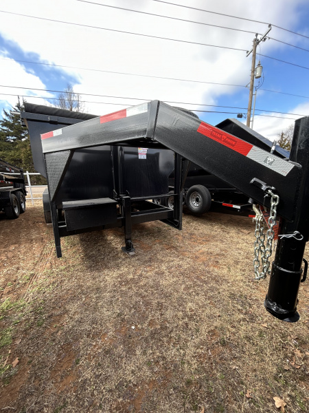 New 2026 Texas Pride Trailers GooseNeck 7x16x4 Dump Trailer - UPGRADES!!