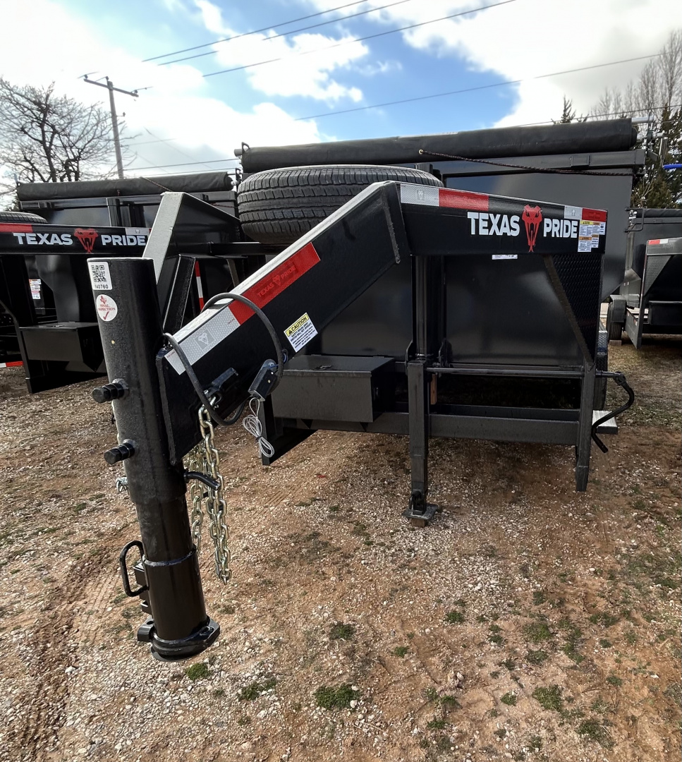 New 2026 Texas Pride Trailers GooseNeck 7x16x4 Dump Trailer-Upgrades!