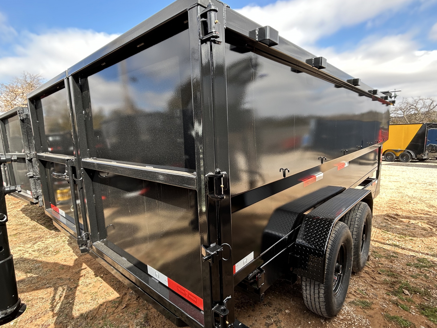 New 2026 Texas Pride Trailers GooseNeck 7x16x4 Dump Trailer-Upgrades!