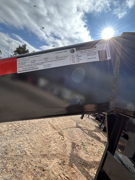 New 2026 Texas Pride Trailers GooseNeck 7x16x4 Dump Trailer-Upgrades!