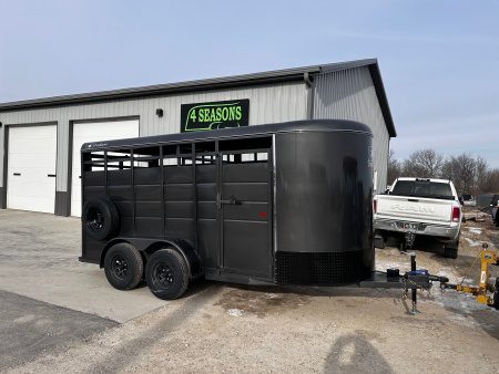 New 2026 S&S Manufacturing 6X16 Livestock trailer Stock / Stock Combo Trailer