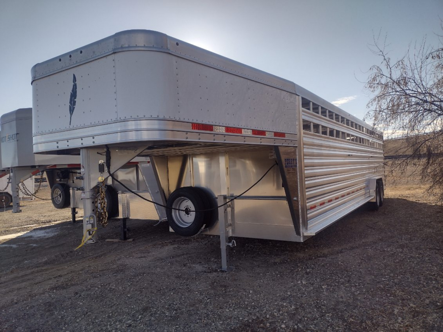 New 2026 Trails West 30' Stock Trailer