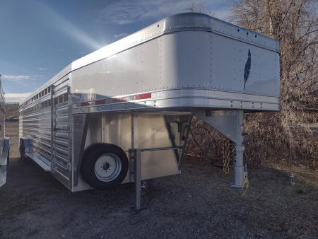 New 2026 Trails West 30' Stock Trailer