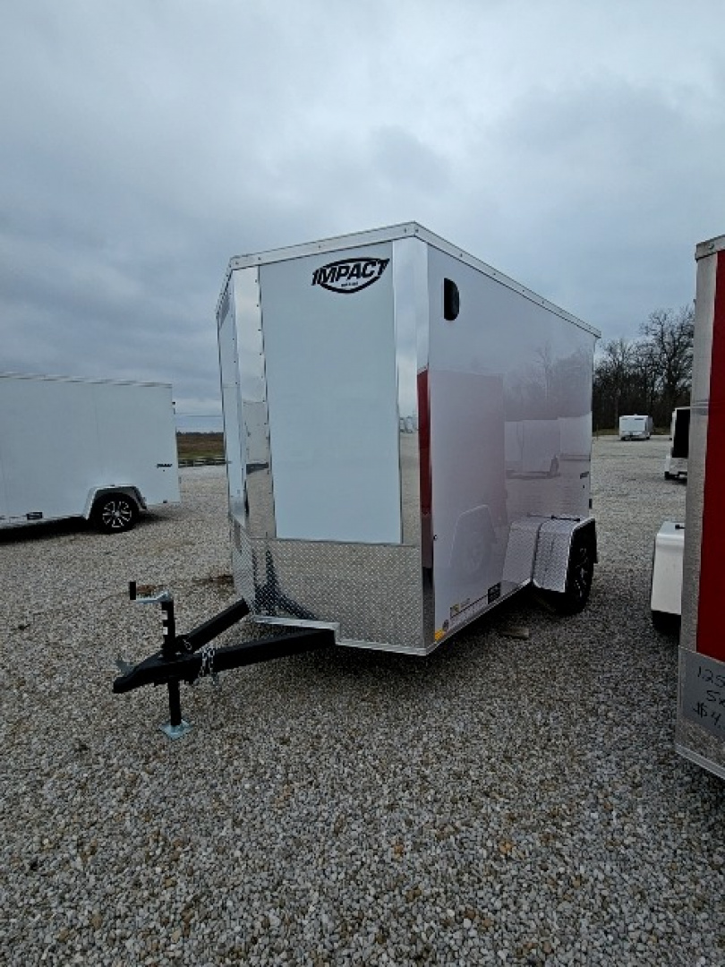 New 2026 Impact Trailers 6 x 10 3K Double Rear Door Cargo / Enclosed Trailer