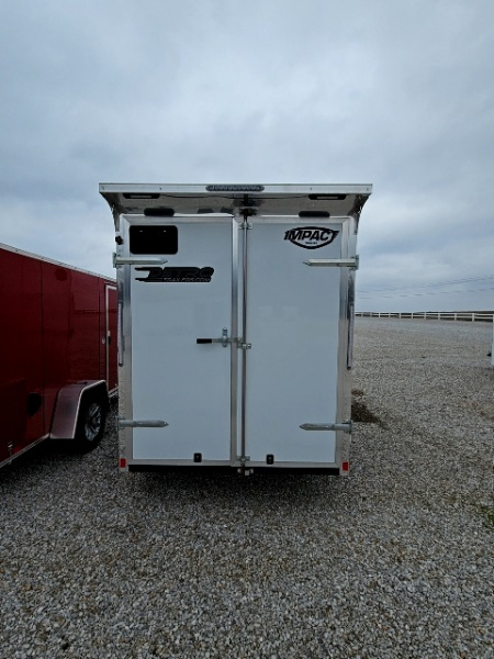 New 2026 Impact Trailers 6 x 10 3K Double Rear Door Cargo / Enclosed Trailer