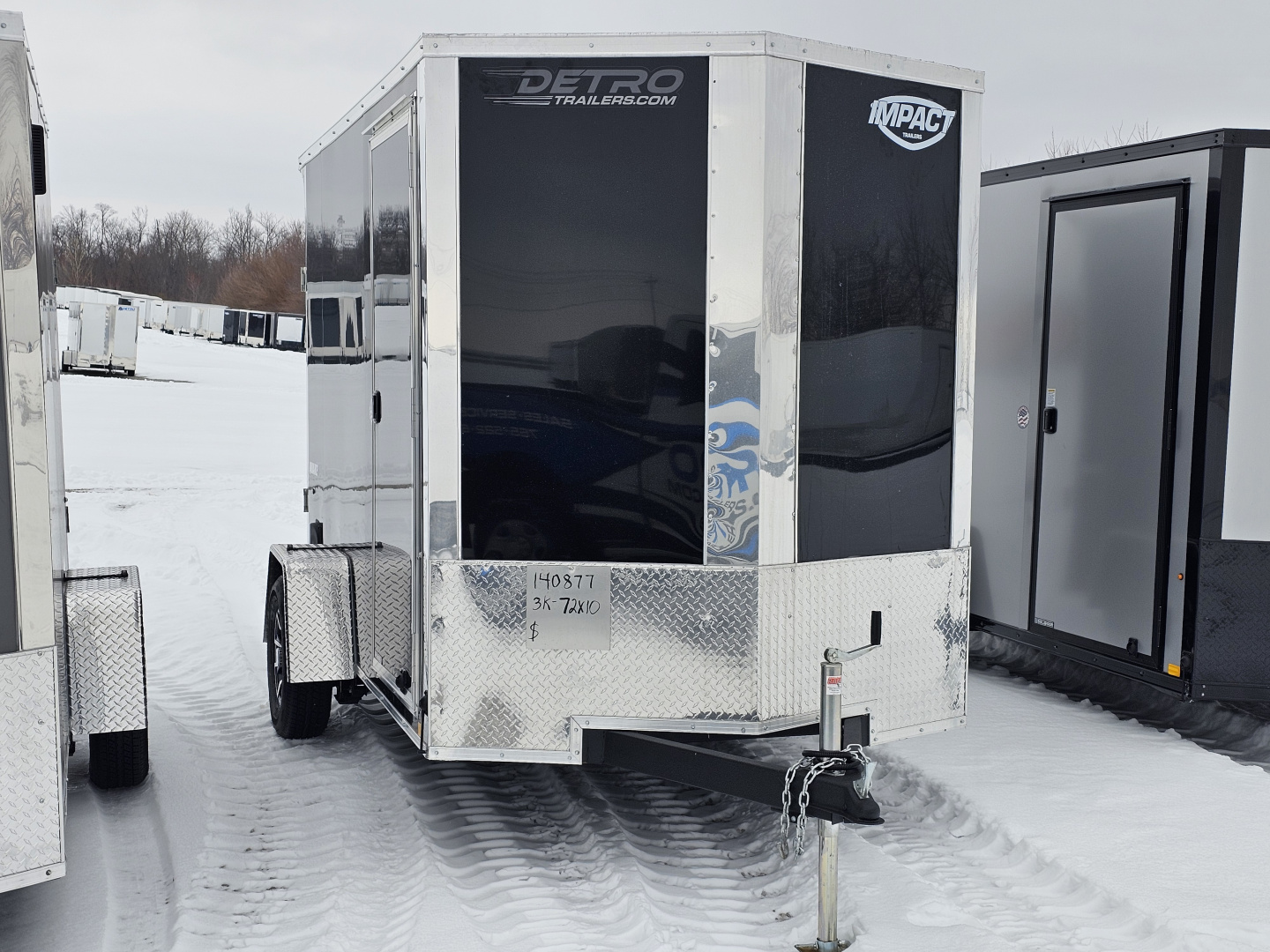 New 2026 Impact Trailers Quake 6 x 10 3K Ramp Door Cargo / Enclosed Trailer