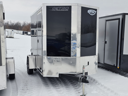 New 2026 Impact Trailers Quake 6 x 10 3K Ramp Door Cargo / Enclosed Trailer