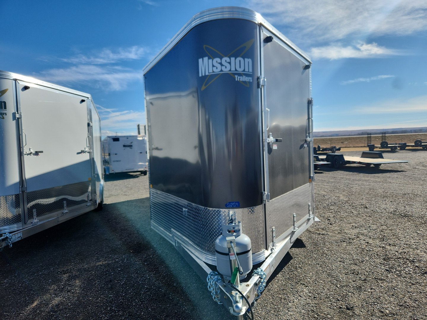 New 2026 Mission 24'+5' V PEAK VALUE Snowmobile Trailer