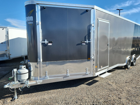 New 2026 Mission 24'+5' V PEAK VALUE Snowmobile Trailer