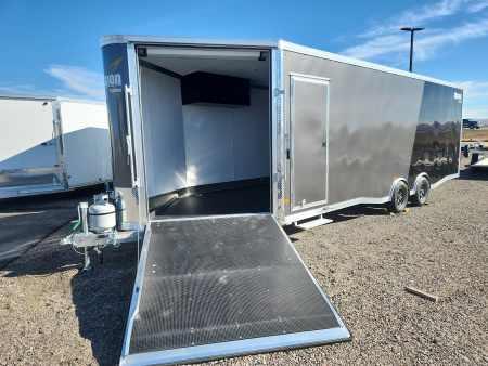 New 2026 Mission 24'+5' V PEAK VALUE Snowmobile Trailer