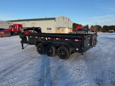 New 2026 Hillcrest Trailers 21716SGD Dump Trailer