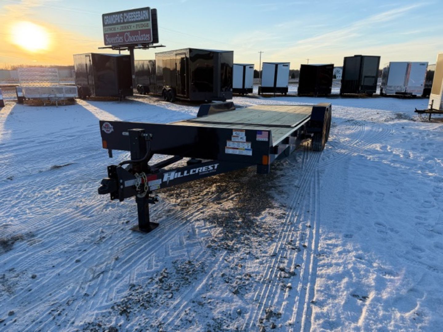 New 2026 Hillcrest 22' Tilt Trailer - 16K