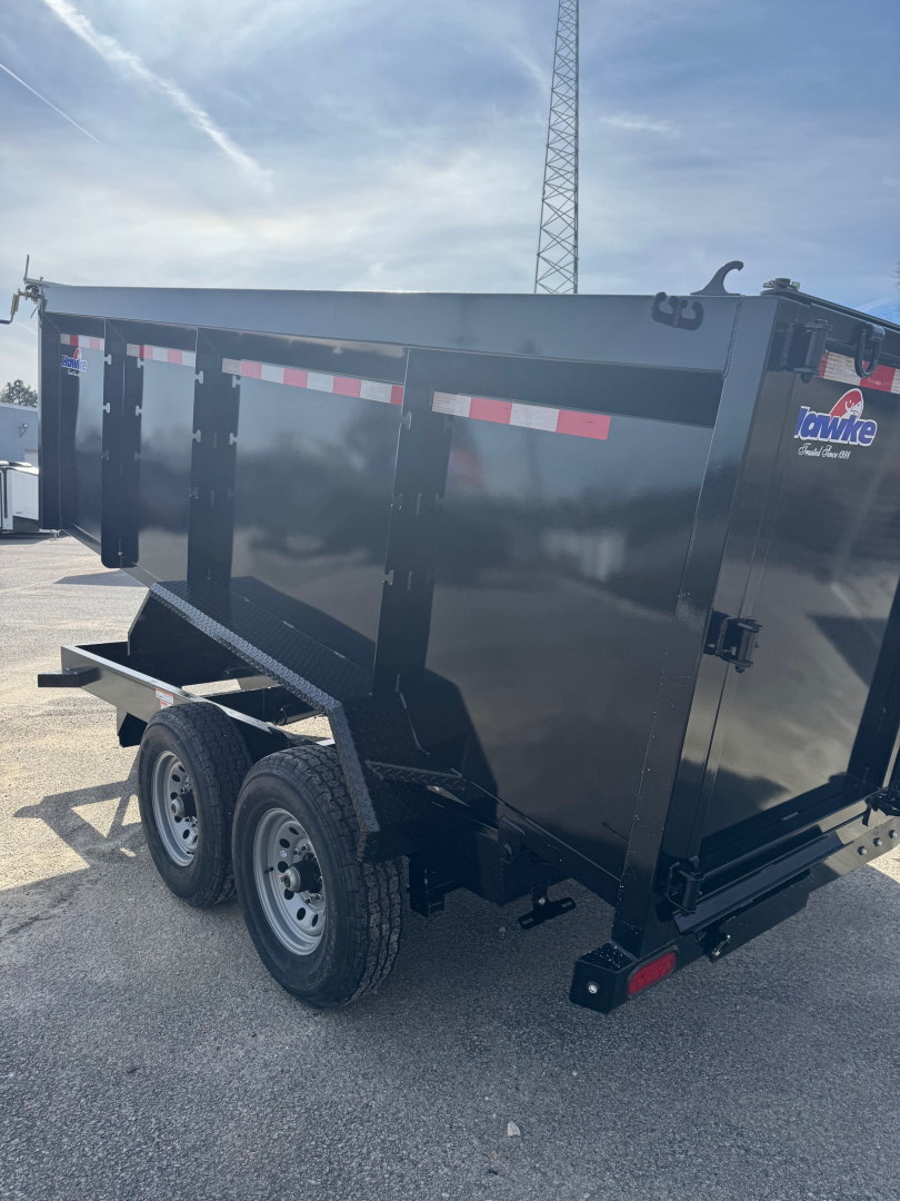 New 2026 Hawke Trailers 7X14 High Sides Dump Trailer