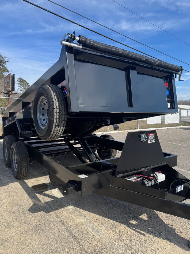 New 2026 Hawke Trailers 7X14 14K Dump Trailer