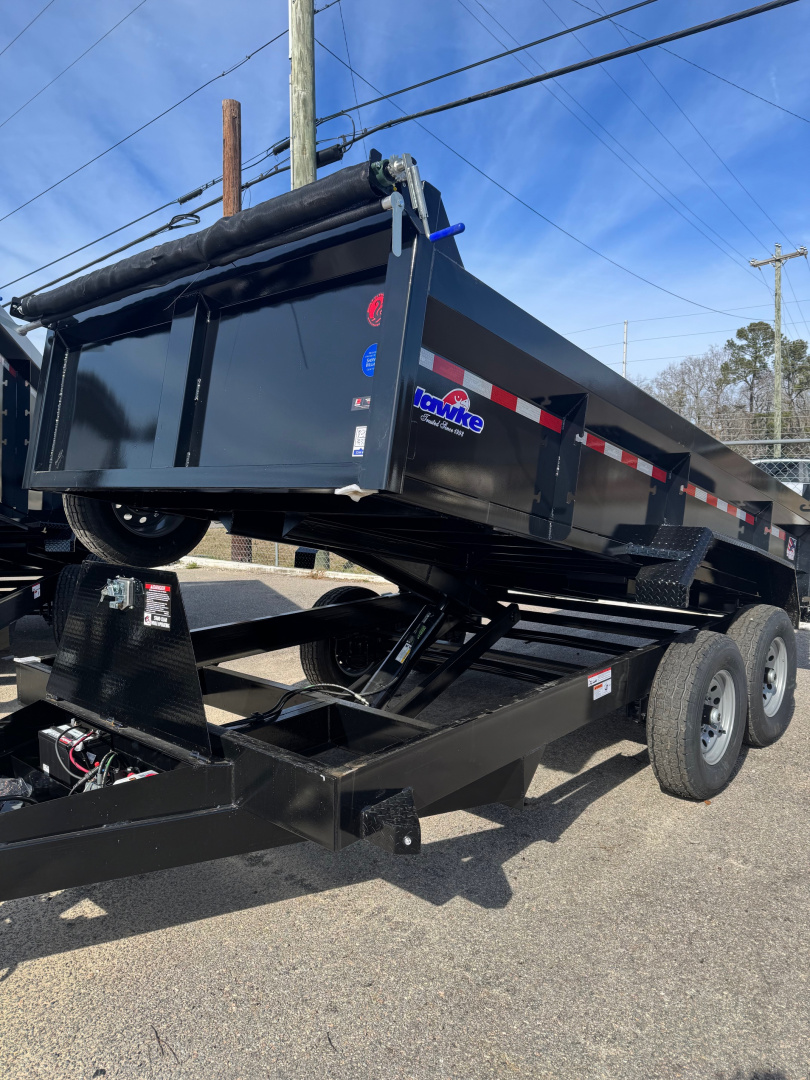 New 2026 Hawke Trailers 7X14 14K Dump Trailer
