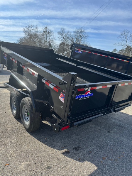 New 2026 Hawke Trailers 7X14 14K Dump Trailer