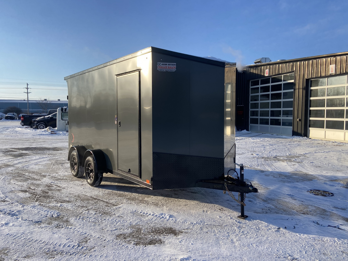 New 2026 United UJ Enclosed Cargo Trailer 14'