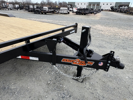 New 2026 Down 2 Earth Trailers 24ft Driveover Equipment Trailer